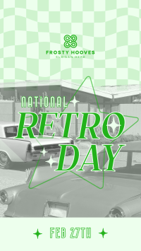 National Retro Day TikTok Video Image Preview