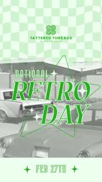 National Retro Day TikTok Video Image Preview