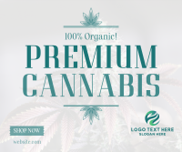 High Quality Cannabis Facebook Post Design