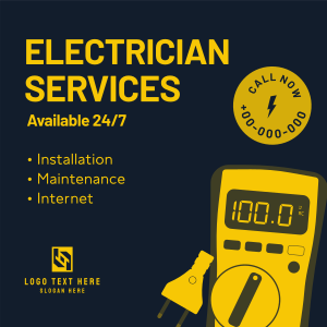 Electrical Services Expert Instagram post Image Preview