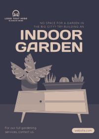 Living Garden Poster Design