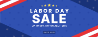 Labor Day Flash Sale Facebook cover Image Preview