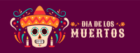 Mexican Skull Facebook cover Image Preview