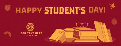 Bright Students Day Facebook cover Image Preview