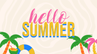 Hello Summer! Facebook Event Cover Design