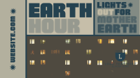 Mondrian Earth Hour Reminder Animation Preview