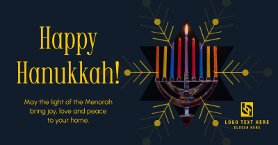 Lighting of the Menorah Facebook ad Image Preview