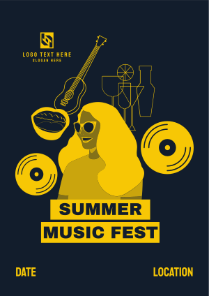 Summer Music Festival Flyer Image Preview
