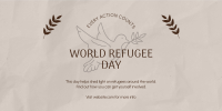 World Refugee Support Twitter post Image Preview