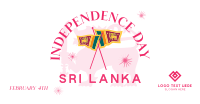 Sri Lanka Independence Badge Facebook Ad Design