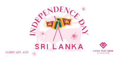 Sri Lanka Independence Badge Facebook ad Image Preview