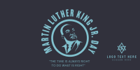 Martin Luther King Jr Day Twitter Post Design