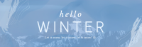 Winter Greeting Twitter Header Design