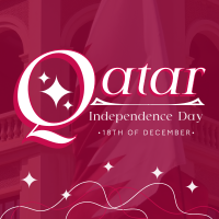 Qatar National Day Linkedin Post Image Preview