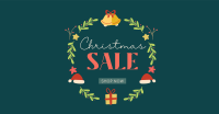 Christmas Wreath Sale Facebook Ad Design