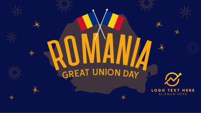 Romania Great Union Day Facebook event cover Image Preview