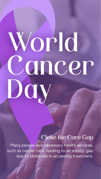 World Cancer Day Awareness Facebook story Image Preview