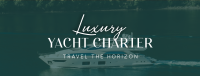 Luxury Yacht Charter Facebook Cover Design