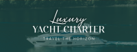 Luxury Yacht Charter Facebook Cover Image Preview