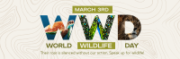 World Wildlife Day Twitter Header Design