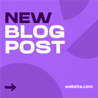 Bold Minimalist Blog Entry Linkedin Post Design