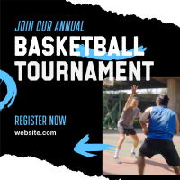 Basketball Tournament Instagram post Image Preview