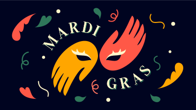 Mardi Gras Carnival Facebook event cover Image Preview
