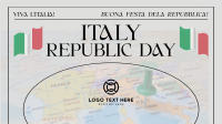 Retro Italian Republic Day Animation Image Preview