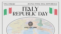 Retro Italian Republic Day Animation Preview