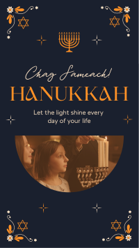 Hanukkah Celebration TikTok video Image Preview