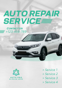 Auto Repair Service Poster Image Preview