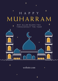 Welcoming Muharram Poster Design