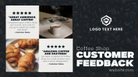 Modern Coffee Shop Feedback Video Design