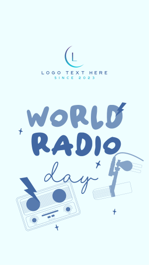 World Radio Day Instagram story Image Preview