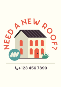 New House Roof Poster Image Preview