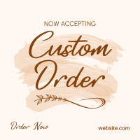 Brush Custom Order Linkedin Post Image Preview