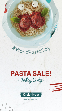 Spaghetti Sale Instagram Story Design