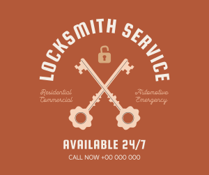 Vintage Locksmith Facebook post Image Preview