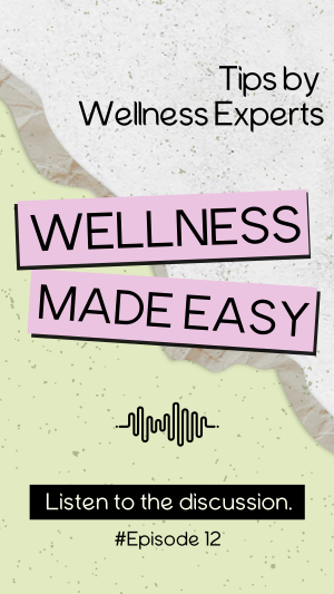 Easy Wellness Podcast Instagram story Image Preview