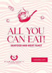 All You  Can Eat Flyer Image Preview