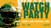 Football Watch Party Animation Preview