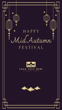 Mid Autumn Festival Lanterns Facebook story Image Preview