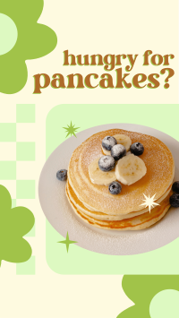 Cute Pancake Day TikTok video Image Preview