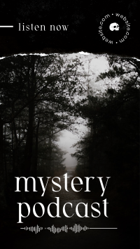 Dark Mysteries Instagram Story Design