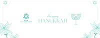 Hanukkah Lilies Facebook cover Image Preview