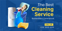 The Best Cleaning Service Twitter post Image Preview