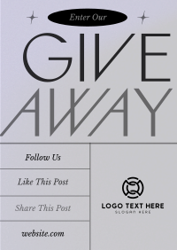 Generic Giveaway Flyer Image Preview