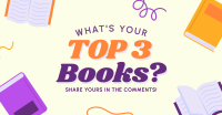 Top 3 Fave Books Facebook ad Image Preview