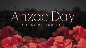 Anzac Poppies YouTube Video Image Preview
