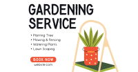 Gardening Service Offer Facebook Ad Design